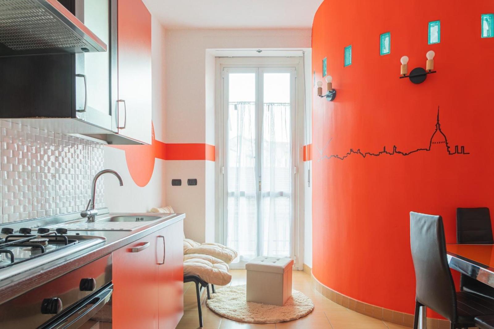 Equipped Apt Near To Parco Dora Турин Экстерьер фото